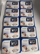BREATHE RIGHT NASAL STRIPS Original Tan 100 10 Boxes Of 10 Strips 