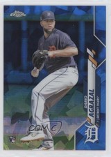 2020 Topps Chrome Sapphire Edition Dario Agrazal #322 1s8