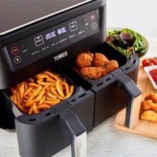 Image of Tower T17097 8L Vortx Dual Basket Air Fryer