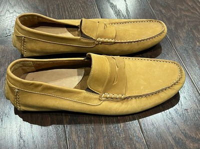 Johnston & Murphy Mens Tan Leather Slip On Loafers Dress Shoes 12M Johnston & Murphy Men main image 3