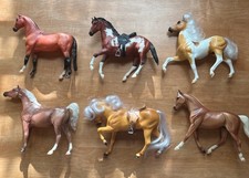 Breyer Lot of 12 Horses - Six 12x9 incl. 2 saddles Six Misc Breyer Horses