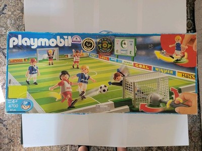 Playmobil 4700 Football / Soccer Stadium Boxed Play Set - Complete EUC