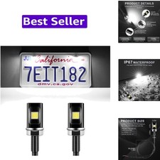 Super Bright License Plate Light 12v License Tag Screw Bolt Accessories Wat...