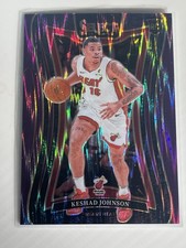Panini 2024-25 Select Mezzanine Keshad Johnson #387 Purple Flash Prizm /249 RC