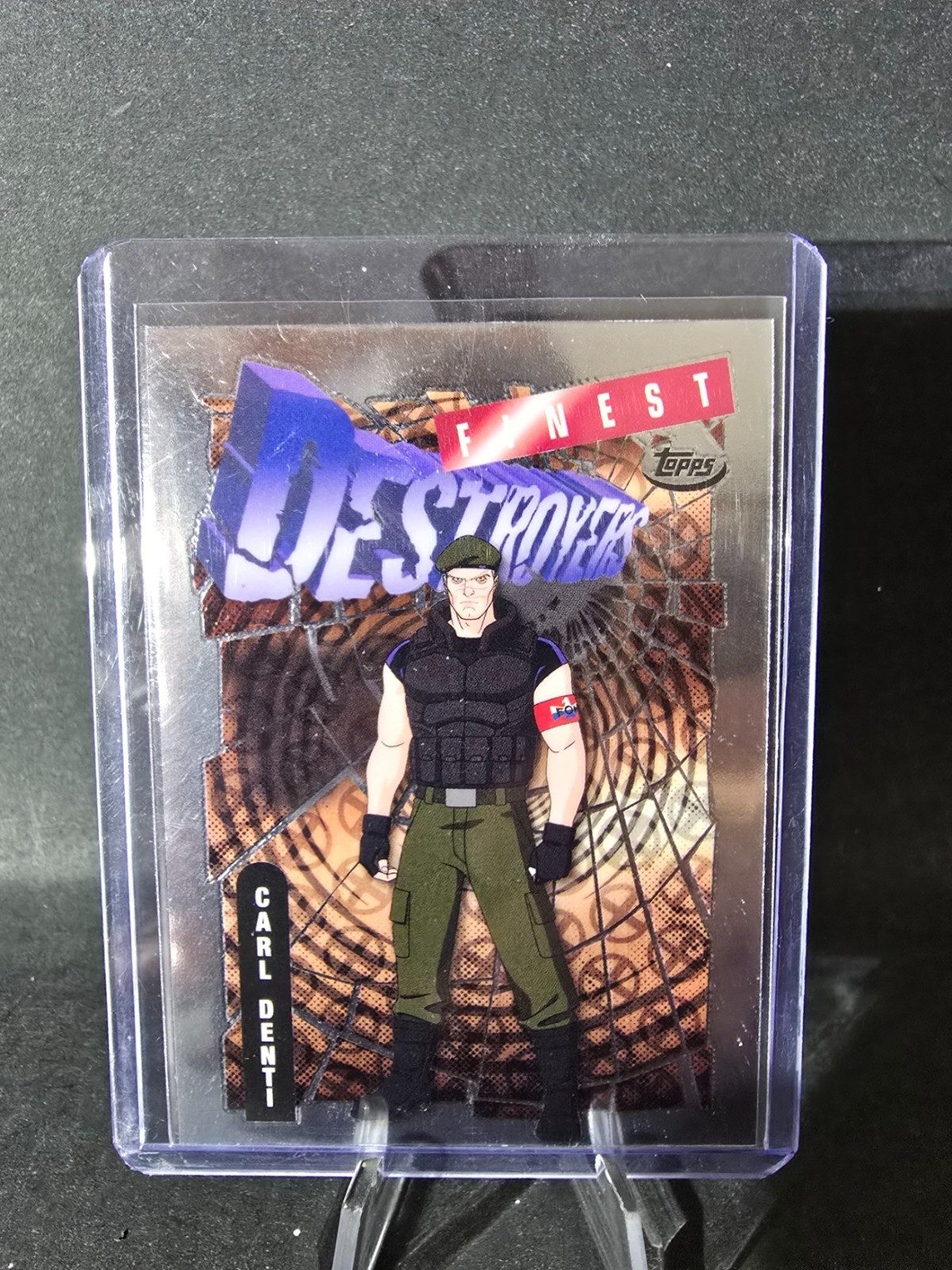 2025 Topps Finest Marvel X-Men '97 #Finest Destroyers Carl Denti #44