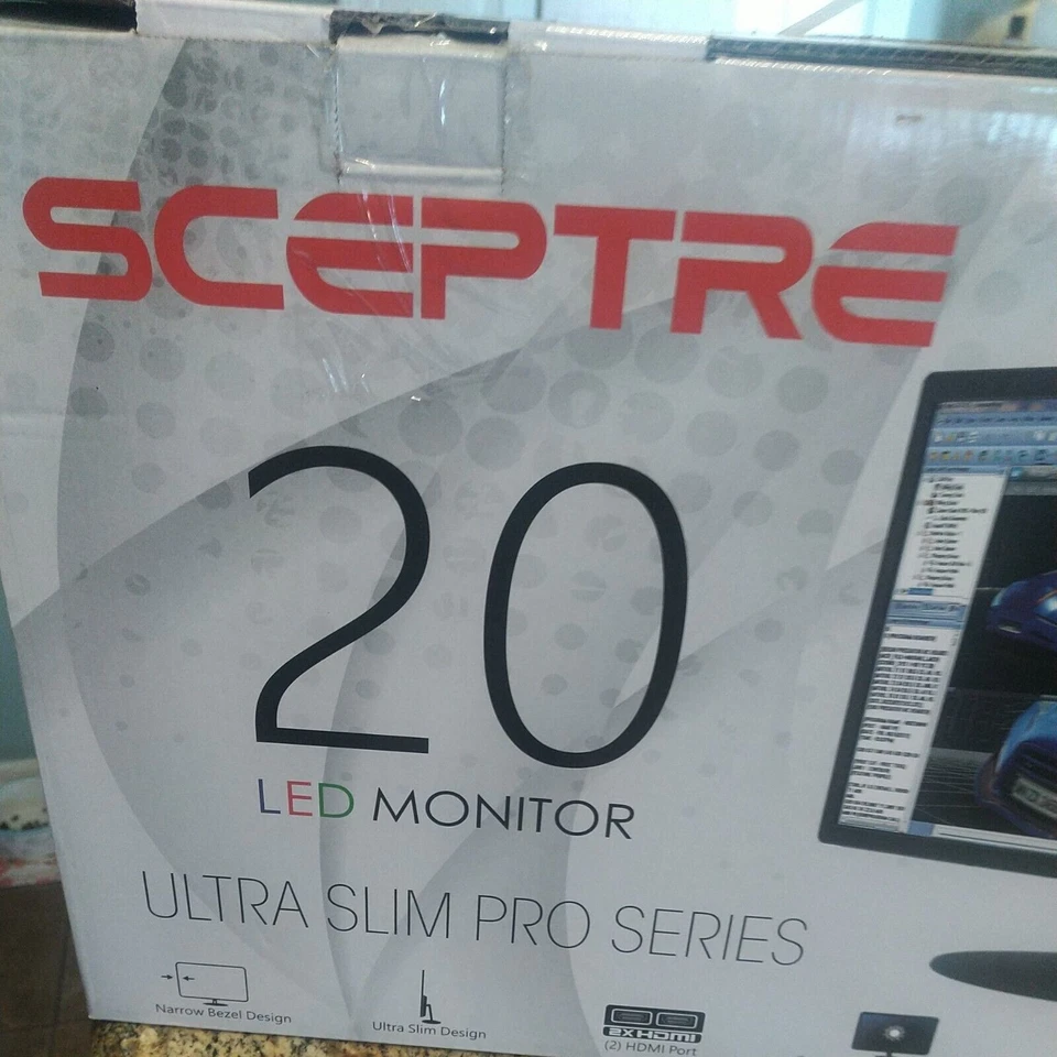 NEW Sceptre 20” LED Monitor - Ultra Slim Pro Series Gaming Monitor Tested - Image 3 of 4