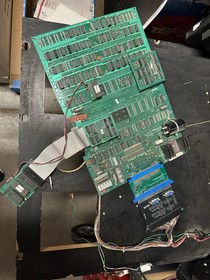 Pac-Man Arcade PCB with Mike Doyle 96 Multi-Pac Kit