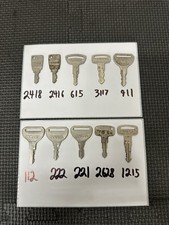 Yamaha Key Code  1215 Motorcycle Vintage