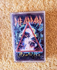 Hysteria by Def Leppard Cassette Tape Aug-1987, Mercury Vintage Vg 