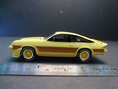 Johnny Lightning 1980 Chevy Monza Spyder yellow - Loose 1:64 G