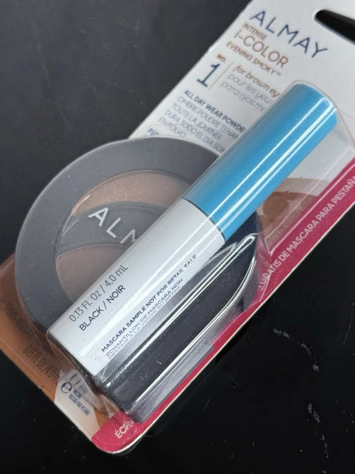 Almay Intense i-Color Evening Smoky 156 Brown Eyes + Multi Benefit Mascara - Image 3 of 3