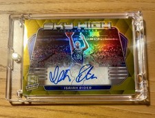 2023-24 NBA Panini Spectra Isaiah Rider 🔥 Sky High Autograph GOLD SSP /10
