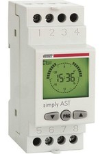 VEMER INTERRUTTORE CREPUSCOLARE ASTRONOMICO SIMPLY AST DA BARRA DIN VE707600