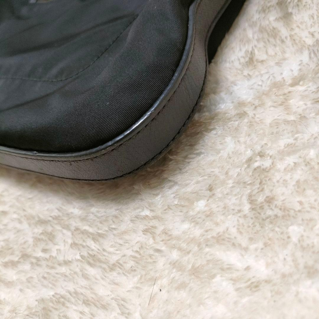 PRADA Nylon Shoulder Bag BT0706 Black Crossbody with Logo Authentic From Japan thumbnail 6