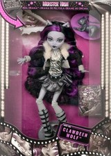 Mattel Monster High Reel Drama Clawdeen Wolf New In Box 
