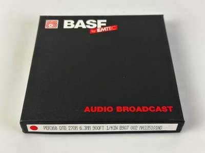 BASF by EMTEC PER 368 13cm Spule / Reel / Tape ''NEU / NEW  (270 M / 900 FT)