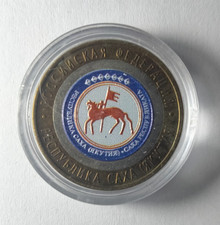 10 rubles Russia 2006 Coin Bemettalic Obverse colored  Republique of Sakha Yakut