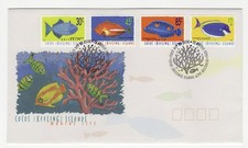 Cocos (Keeling) Islands 1996 Fish Part 2 FDC