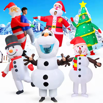 Inflatable Funny Costume Suit For Adult & Teen Outdoor Christmas  Cosplay Party