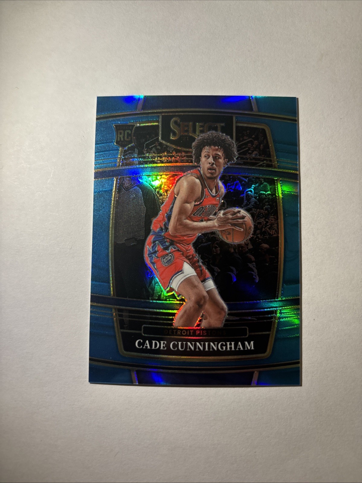 2021-22 Select CADE CUNNINGHAM RC LIGHT BLUE PRIZM /299 CONCOURSE Pistons