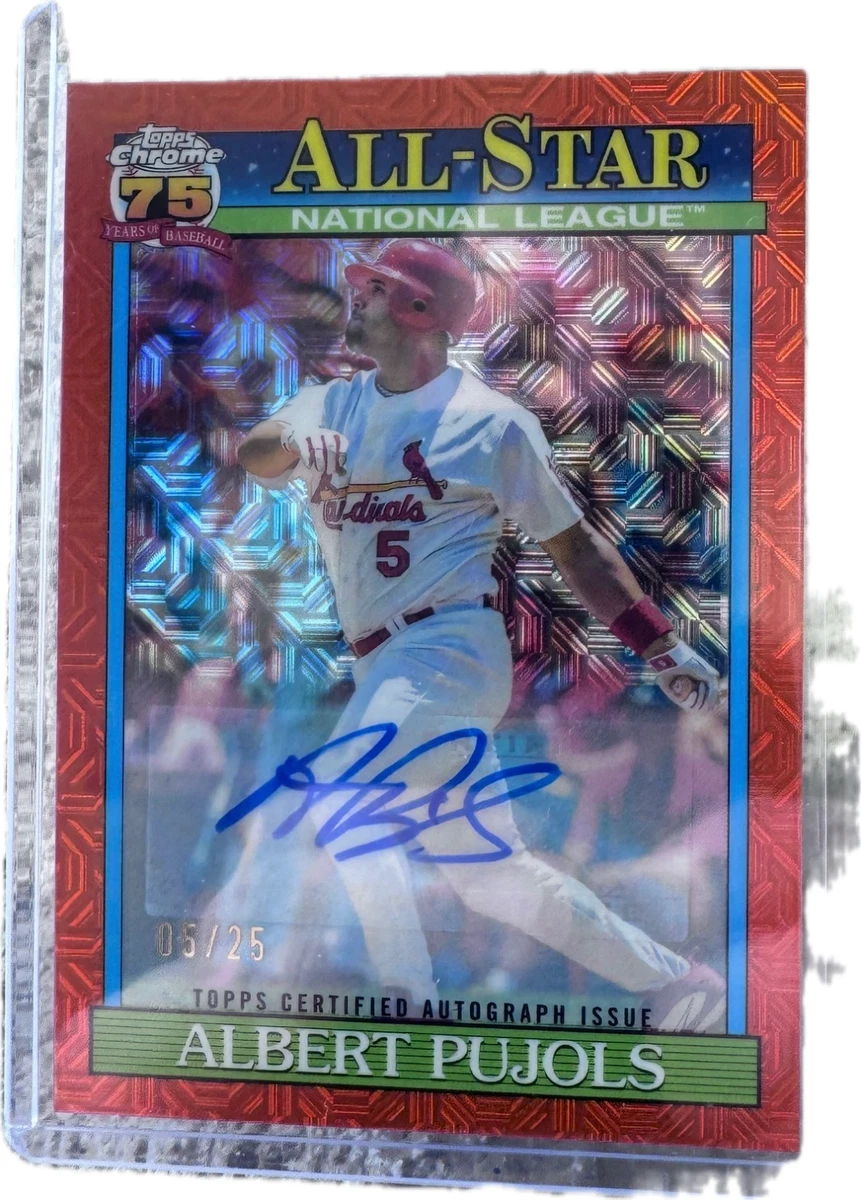 Albert Pujols Autograph Baseball Cards for sale | eBay