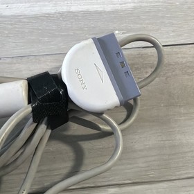 Sony PSOne PS1 SCPH-110 Controller OEM Genuine White Analog Wired Cleaned