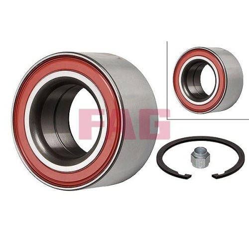 Radlagersatz Schaeffler Fag 713 6401 90 FüR CitroëN Peugeot Hinterachse-image