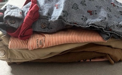 Boys 9-24 Months Clothes Lot of 7 Pieces Neutrals Mixed Seasons H&M Zara Carters