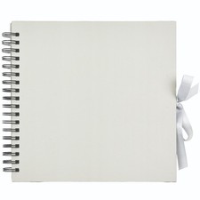 DIY Scrapbook Photo Album Spiral Bound 100 Pages Memory Book with 200 GSM Paper