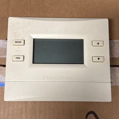 Crestron CHV-TSTATRFA Wireless Wall-Mount Thermostat (Almond) Works TSTATRF