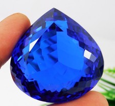 Certified 340.70 Ct Natural Blue Tanzania Of Tanzanite Pear Cut Loose Gemstone