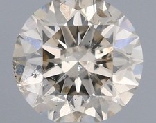100% NATURAL IGI CERTIFIED DIAMOND UNTRETED 0.40 CT O-P/I1 CLARITY LOOSE ROUND
