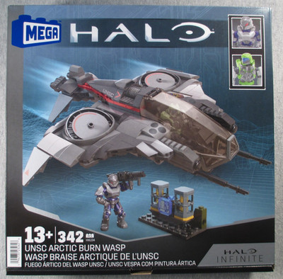 HALO - UNSC Arctic Burn Wasp - Sealed building set - Mega 342 pieces