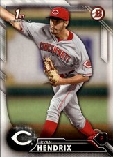 2016 Bowman Draft #BD-56 Ryan Hendrix Cincinnati Reds