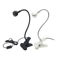5V USB UV LED Light Fixtures with Gooseneck and Clamp Mini Desk Light Clamp