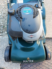 Hayter Harrier 48 Petrol Push Lawn Mower with Grass Catcher Collection Bag