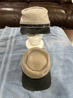 2x Civil War CSA Grey 100% Wool Souvenir Infantry Hats S/L See Description