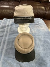 2x Civil War CSA Grey 100 Wool Souvenir Infantry Hats S/L See Description