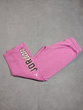 Jordan Girls Pink Sweatpants Size Medium 10-12yrs Basketball Active Wear