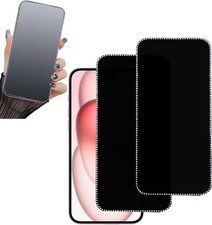 2PCS Glitter Privacy Matte Screen Protector for iPhone 16 Plus 6.7 Inch Anti-Spy