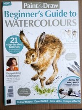 PAINT DRAW MAGAZINE SEPT 2024 BEGINNERS GUIDE TO WATERCOLOUR'S