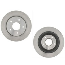 SET-RAY5001-2 Raybestos Brake Discs 2-Wheel Set Front for Chevy Corvette 84-87