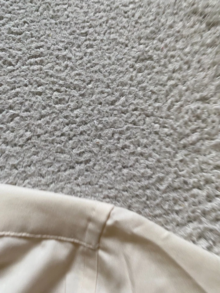 Camisa Stafford Travel Hombre Manga Larga Con Botones Crema Talla 15 32/33 Foto 4 de 4