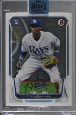 2018 Topps 20/99 Tim Beckham (2014 Bowman) #14B-215 Buyback Auto 6we