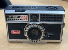 Vintage 1960's KODAK Camera Instamatic 304 Point & Shoot Made In USA
