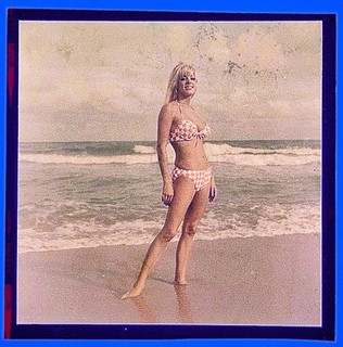 Bunny Yeager Estate Original Transparency Negative of Christine Todd &Copyright