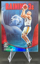 2022-23 Chris Mullin HOF /99 Donruss Optic Raining 3s Red Prizm #20 | Warriors