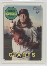 2018 Topps Heritage High Number Dereck Rodriguez #590 12hh