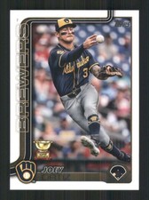 2025 Topps #165 Joey Ortiz Milwaukee Brewers 38181