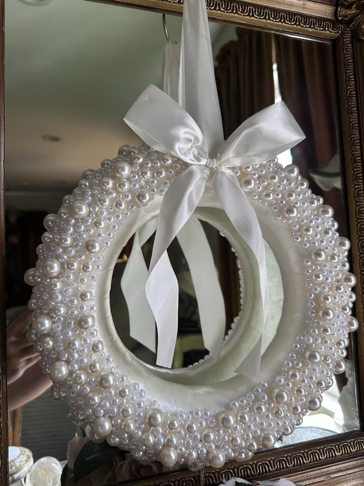 Pearl Wreath by Raz Brand New Never Used - Image 3 of 4